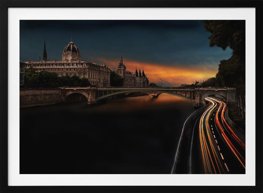 evening at La Concergierie - Poster / Art Print