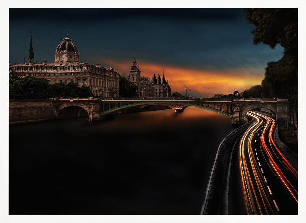 evening at La Concergierie - Poster / Art Print