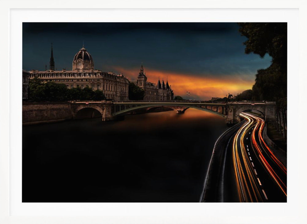 evening at La Concergierie - Poster / Art Print