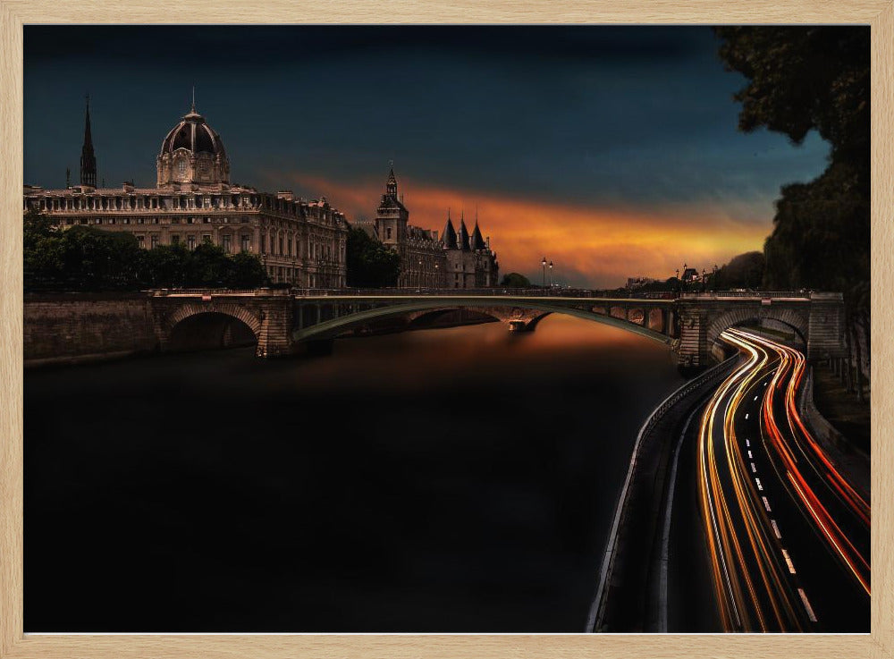 evening at La Concergierie - Poster / Art Print