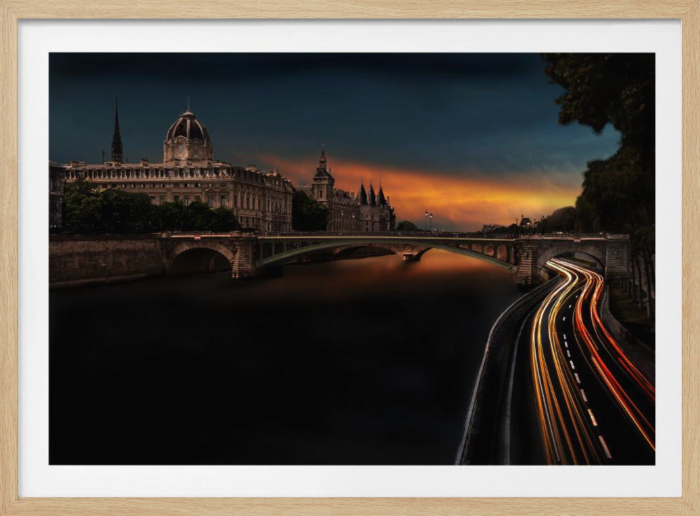 evening at La Concergierie - Poster / Art Print