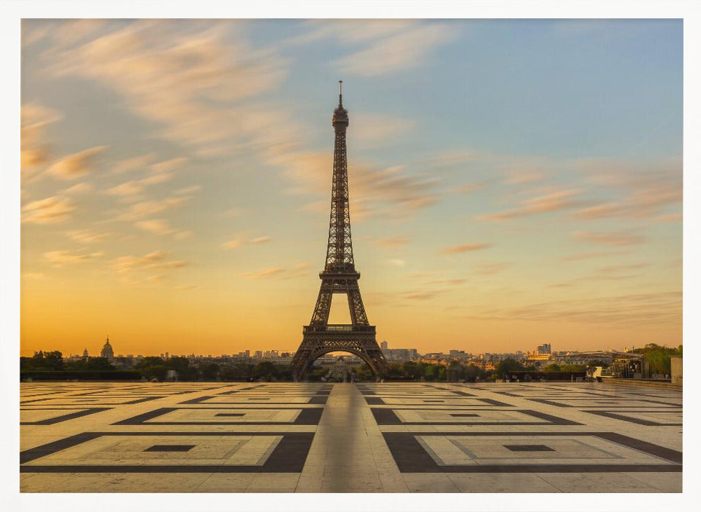 AMANECER EN TROCADERO - Poster / Art Print