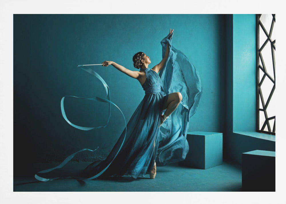 Blue Ribbon - Poster / Art Print