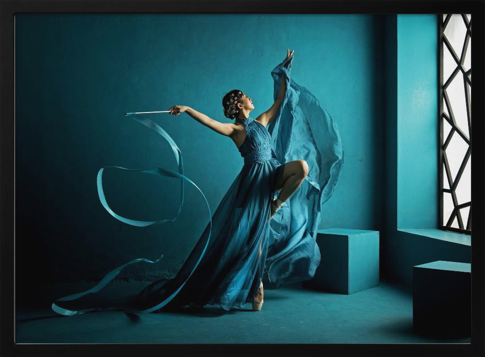 Blue Ribbon - Poster / Art Print