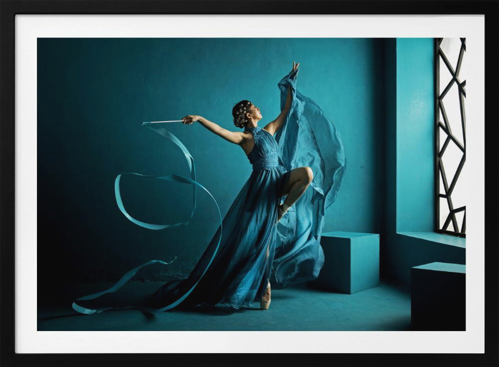 Blue Ribbon - Poster / Art Print