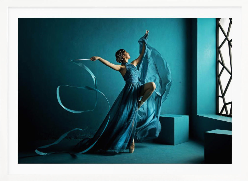 Blue Ribbon - Poster / Art Print