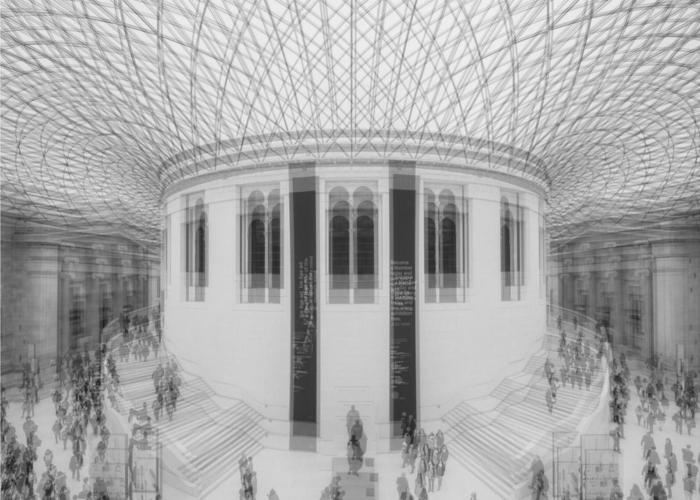A visit to the British Museum - Poster / Art Print