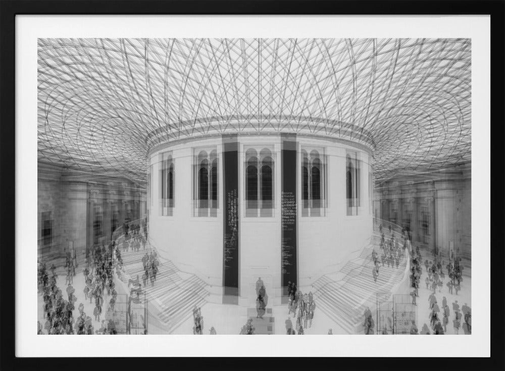 A visit to the British Museum - Poster / Art Print