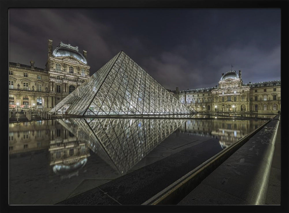paris @ night - Poster / Art Print