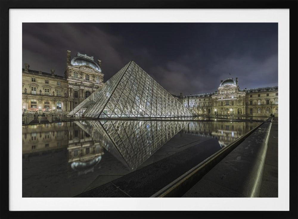 paris @ night - Poster / Art Print
