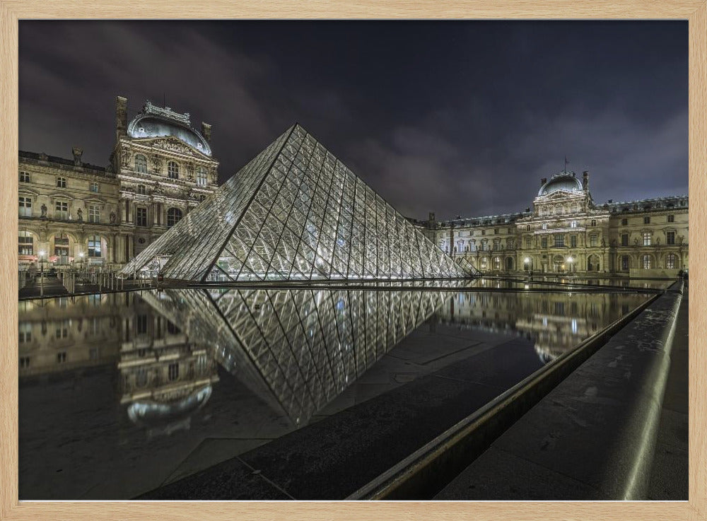 paris @ night - Poster / Art Print