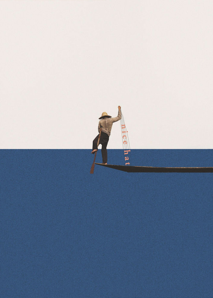 Fishing for compliments - Poster / Art Print