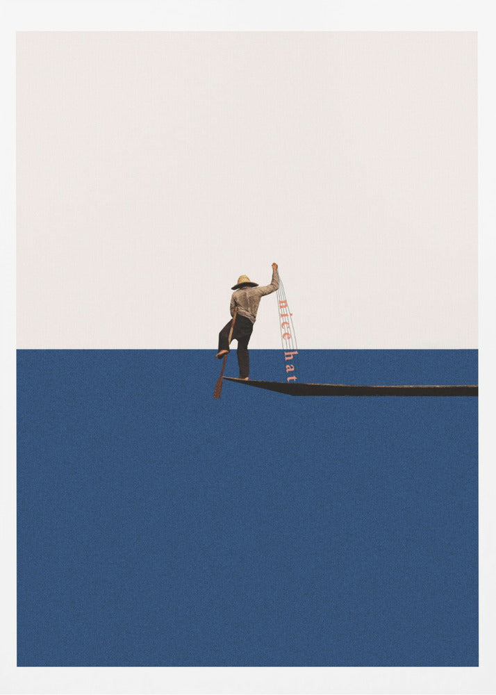 Fishing for compliments - Poster / Art Print
