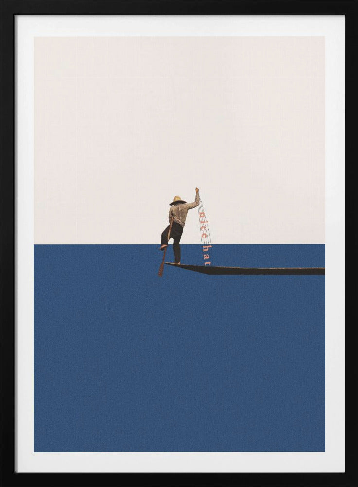 Fishing for compliments - Poster / Art Print