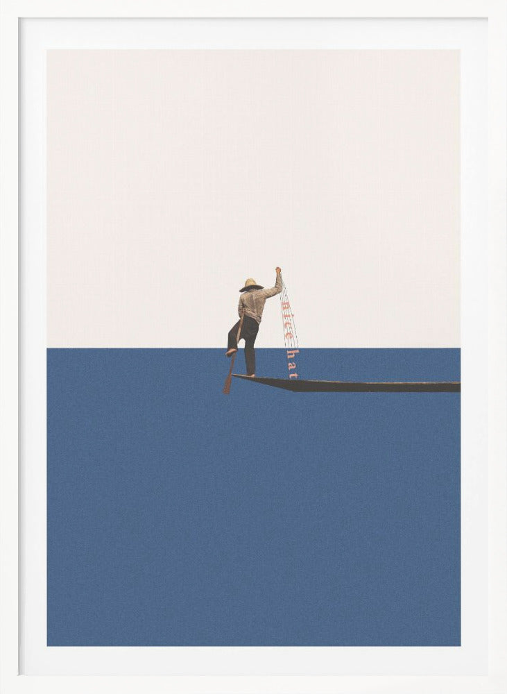 Fishing for compliments - Poster / Art Print