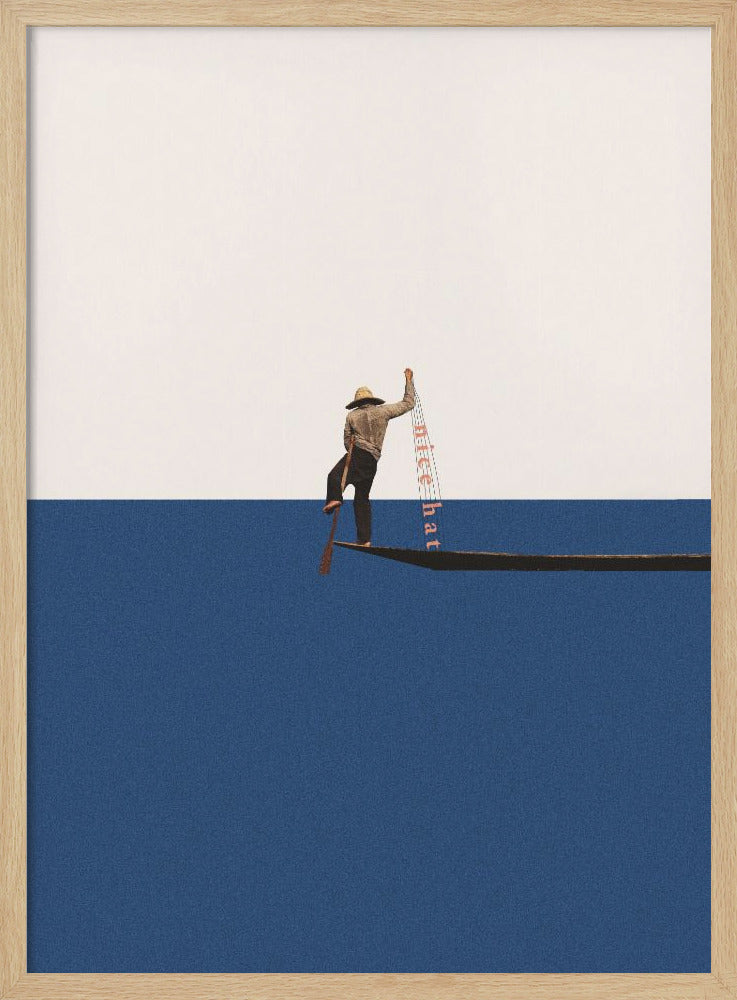 Fishing for compliments - Poster / Art Print