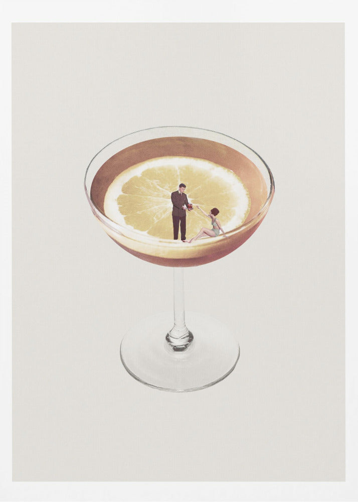 My drink needs a drink - Poster / Art Print