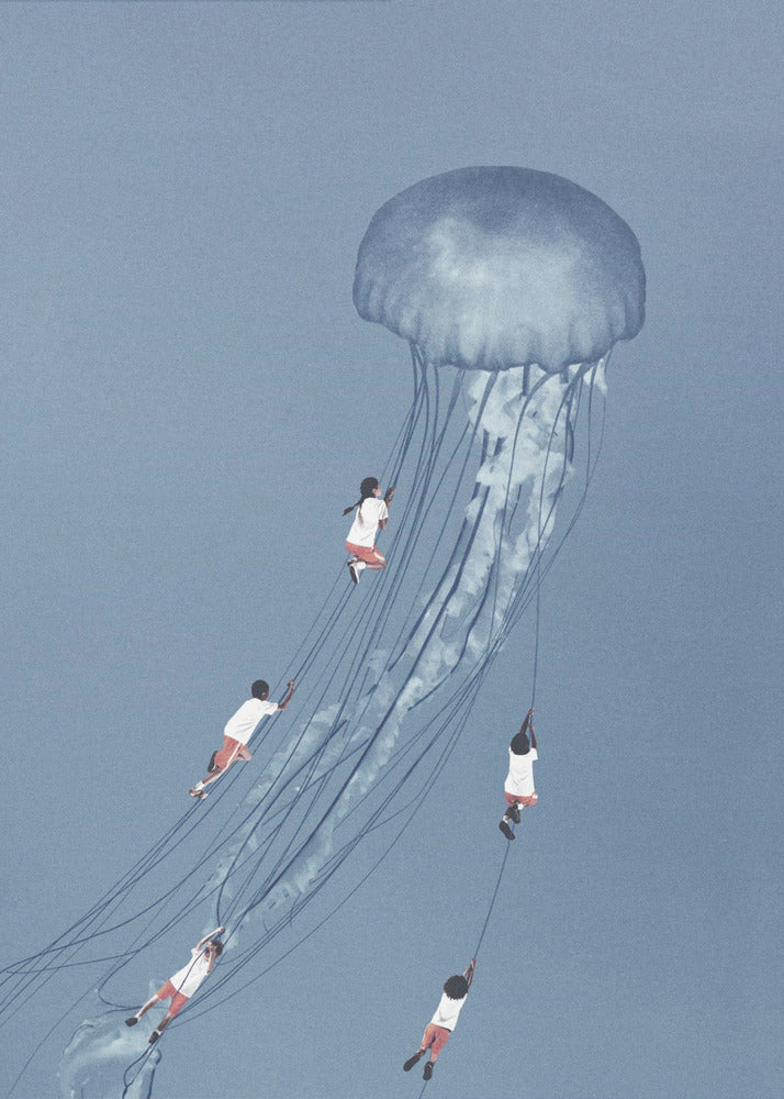 We came home smiling - Poster / Art Print