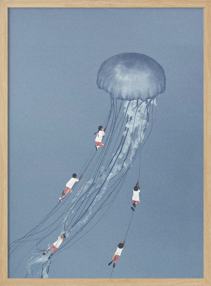 We came home smiling - Poster / Art Print