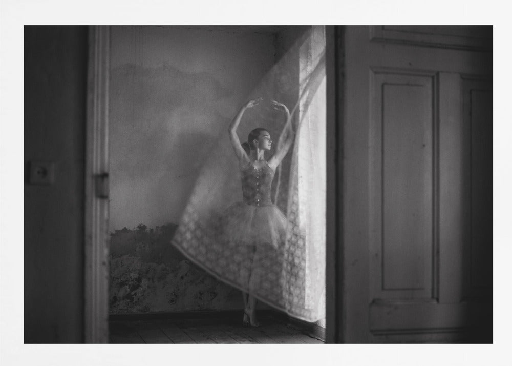 Window ballerina - Poster / Art Print