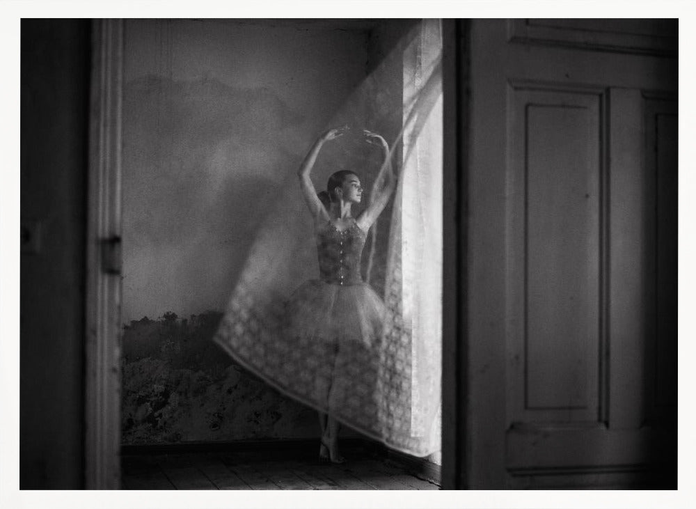 Window ballerina - Poster / Art Print