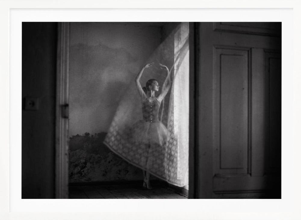 Window ballerina - Poster / Art Print