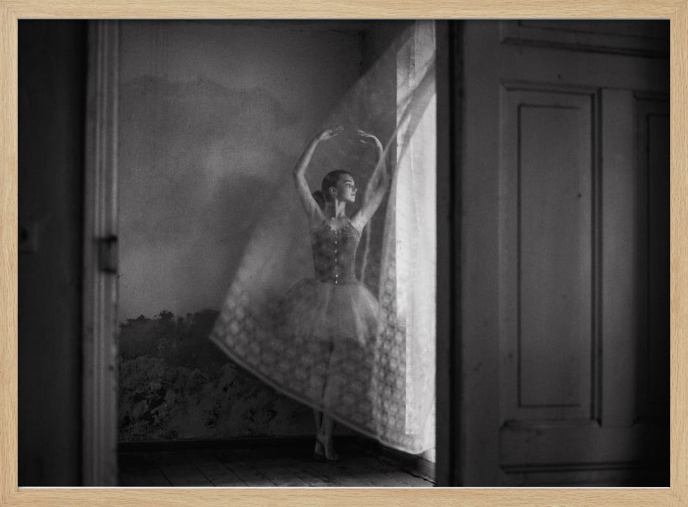 Window ballerina - Poster / Art Print