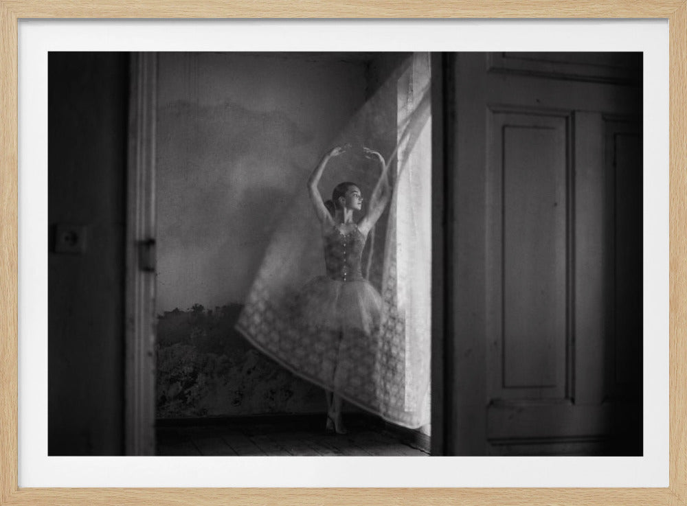 Window ballerina - Poster / Art Print