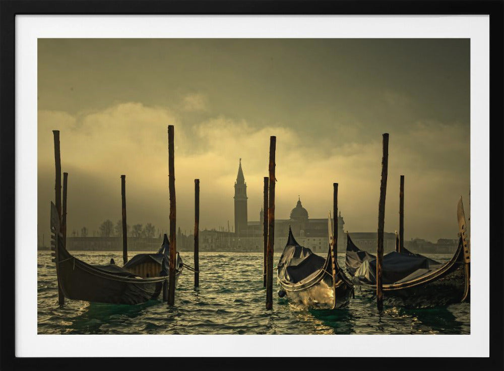Light in the mist - Poster / Art Print