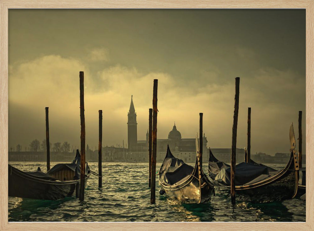 Light in the mist - Poster / Art Print