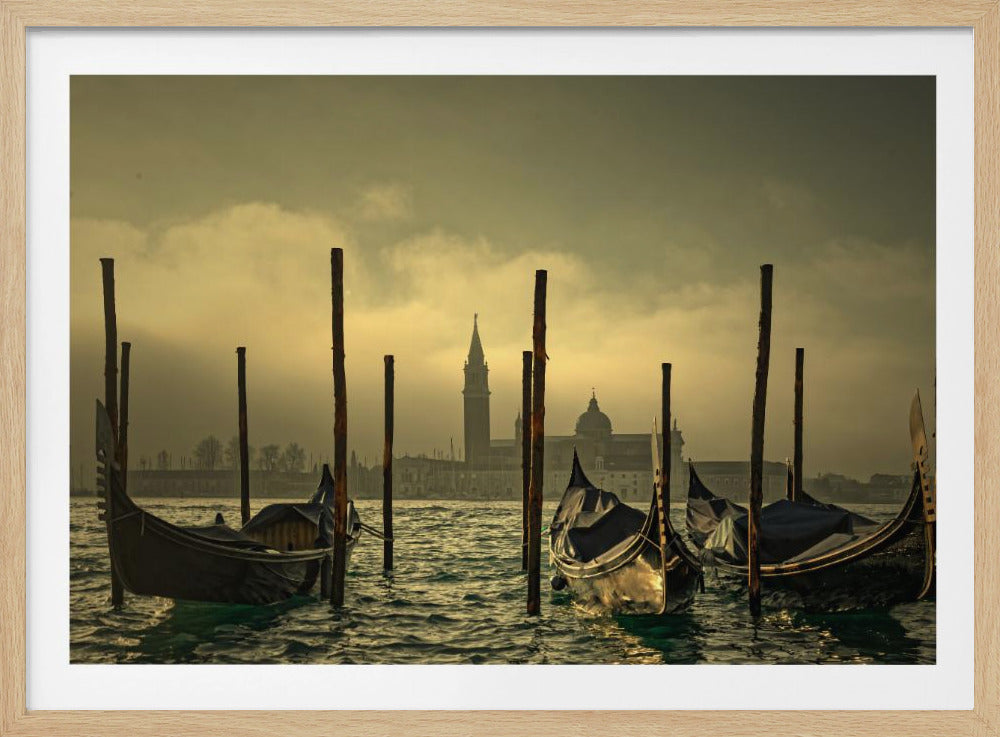 Light in the mist - Poster / Art Print