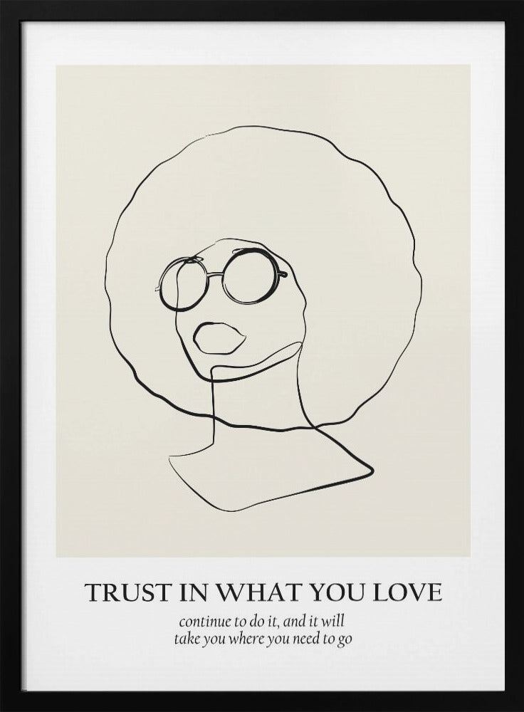 Line art - Poster / Art Print