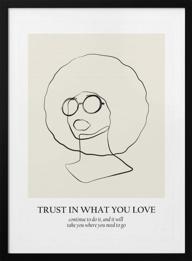 Line art - Poster / Art Print