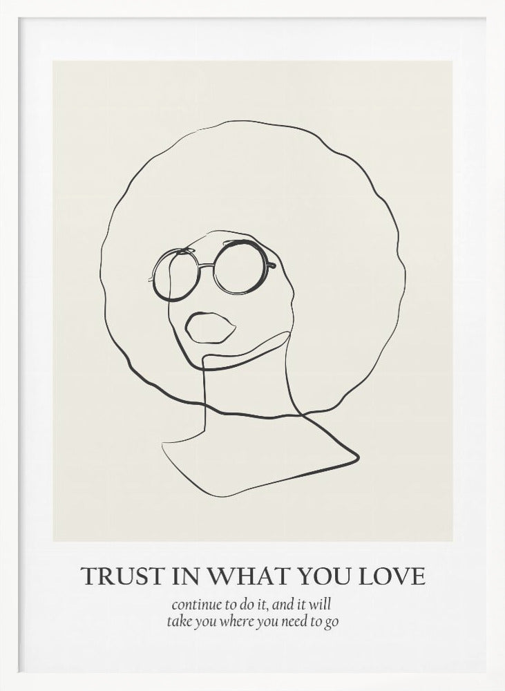 Line art - Poster / Art Print