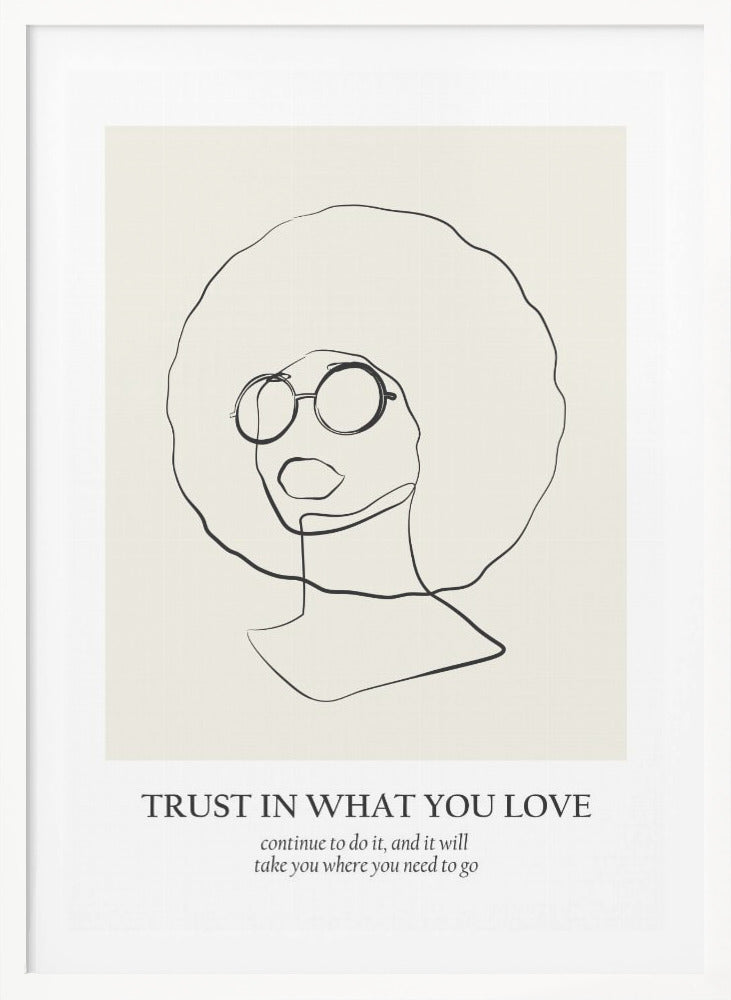 Line art - Poster / Art Print