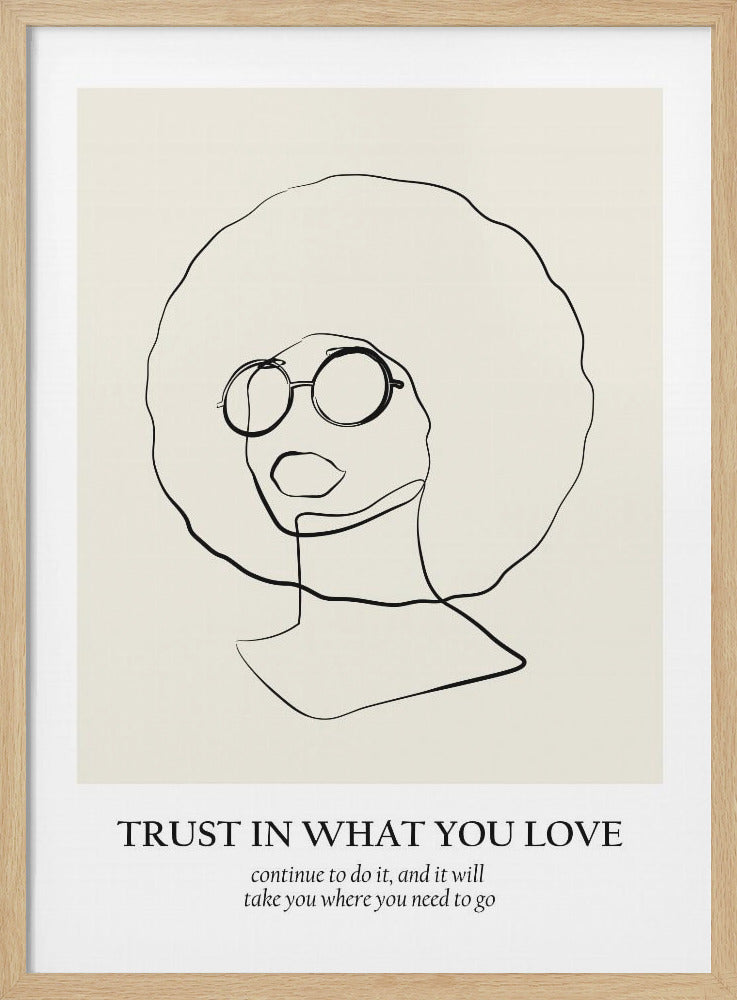 Line art - Poster / Art Print