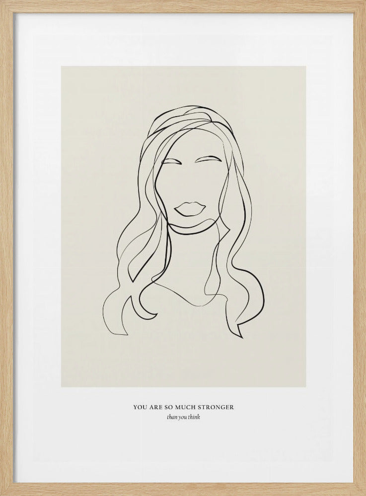 Modern Line Art - Poster / Art Print