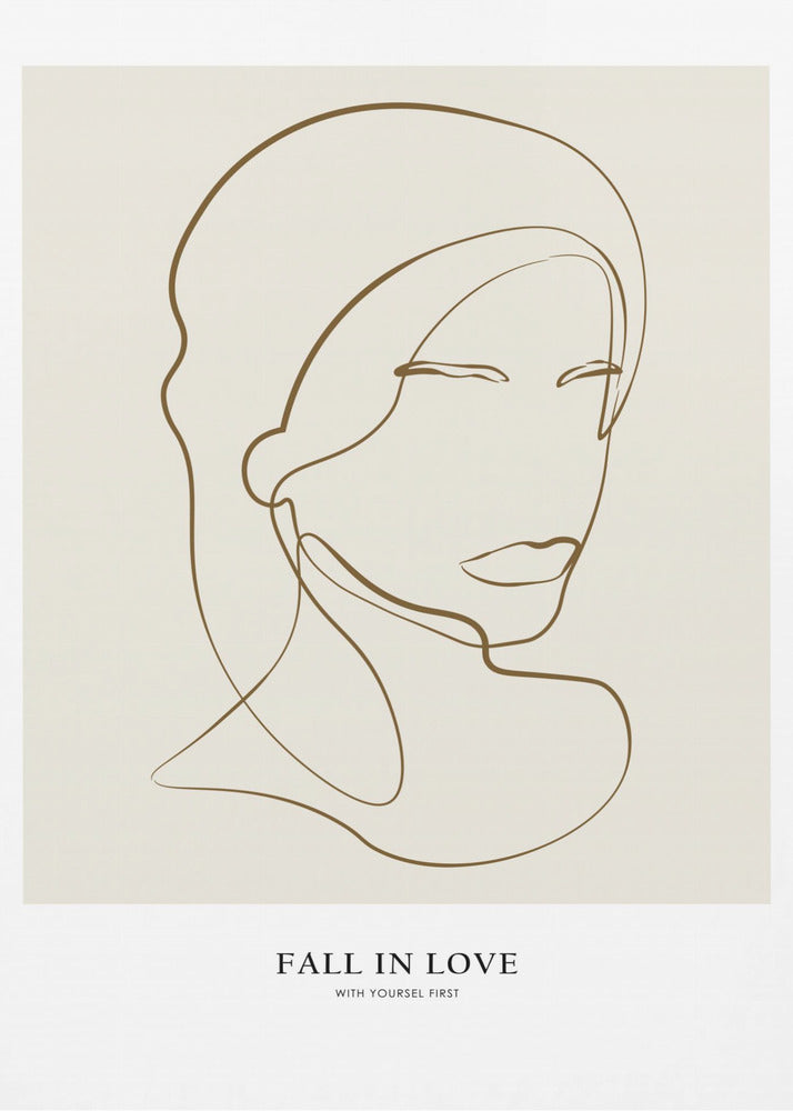 Woman portrait - Poster / Art Print