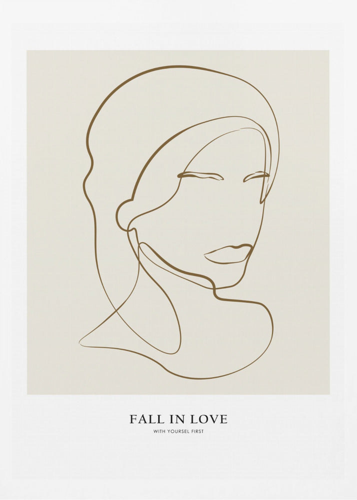 Woman portrait - Poster / Art Print