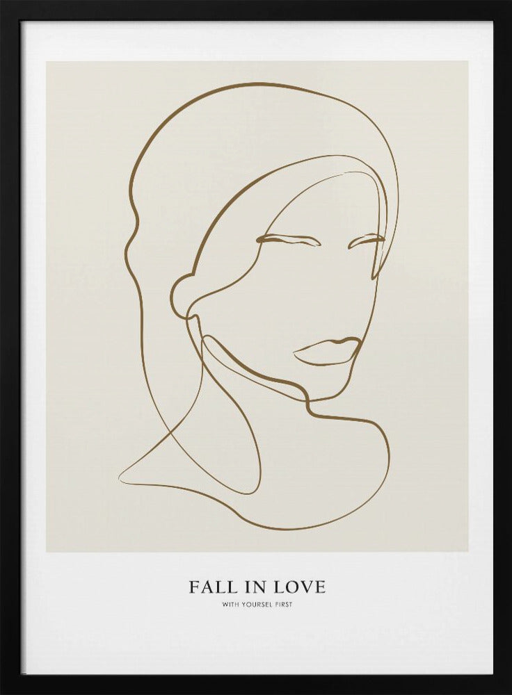 Woman portrait - Poster / Art Print