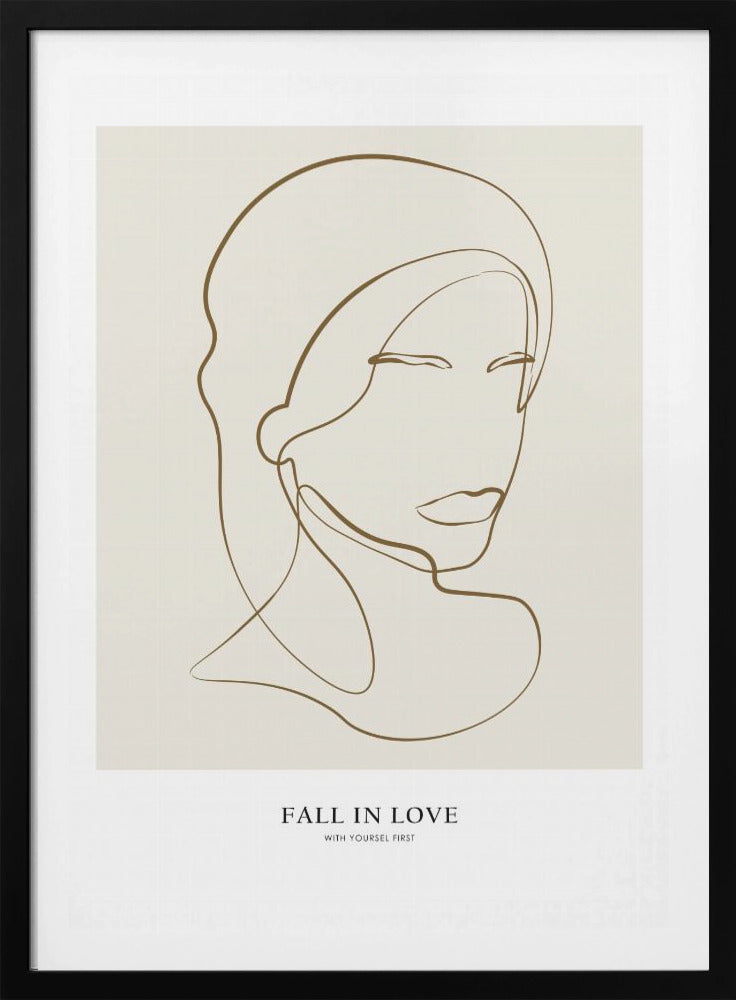 Woman portrait - Poster / Art Print