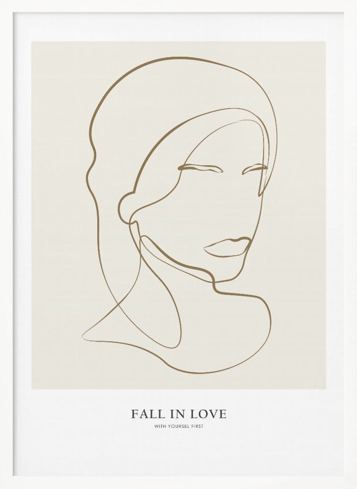 Woman portrait - Poster / Art Print