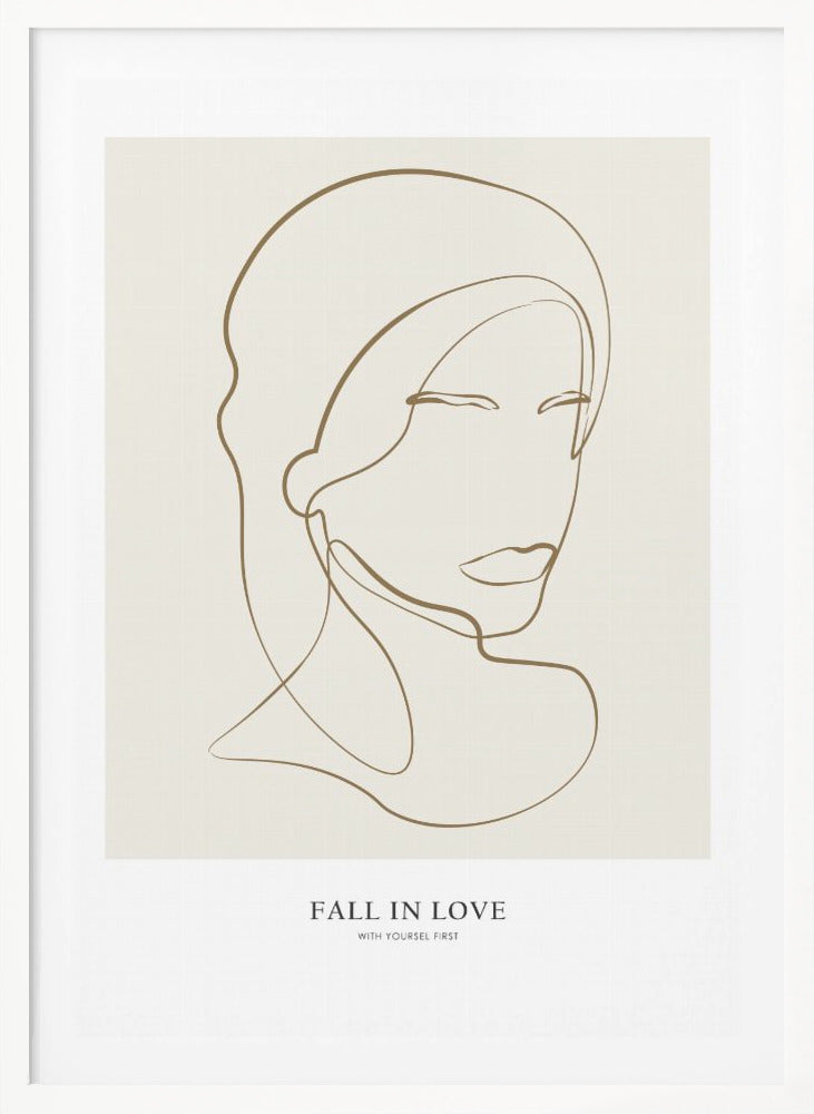 Woman portrait - Poster / Art Print