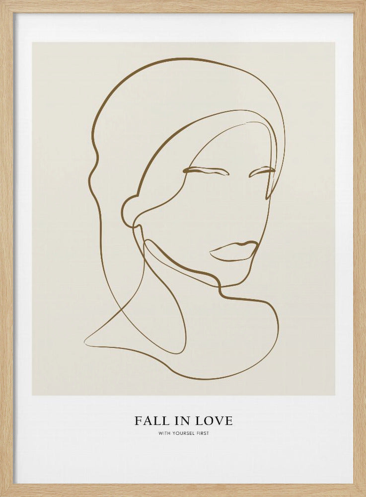 Woman portrait - Poster / Art Print