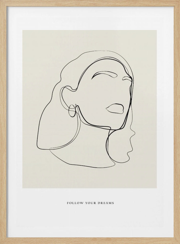 Minimalist Line Art - Poster / Art Print