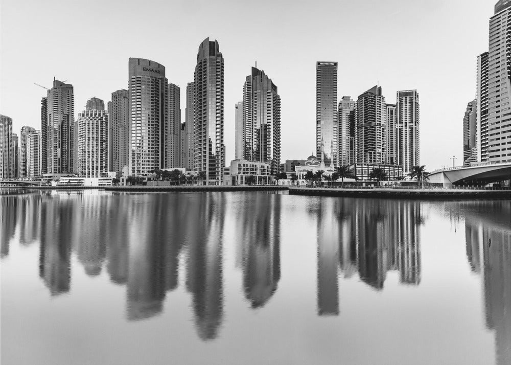 Dubai marina - Poster / Art Print
