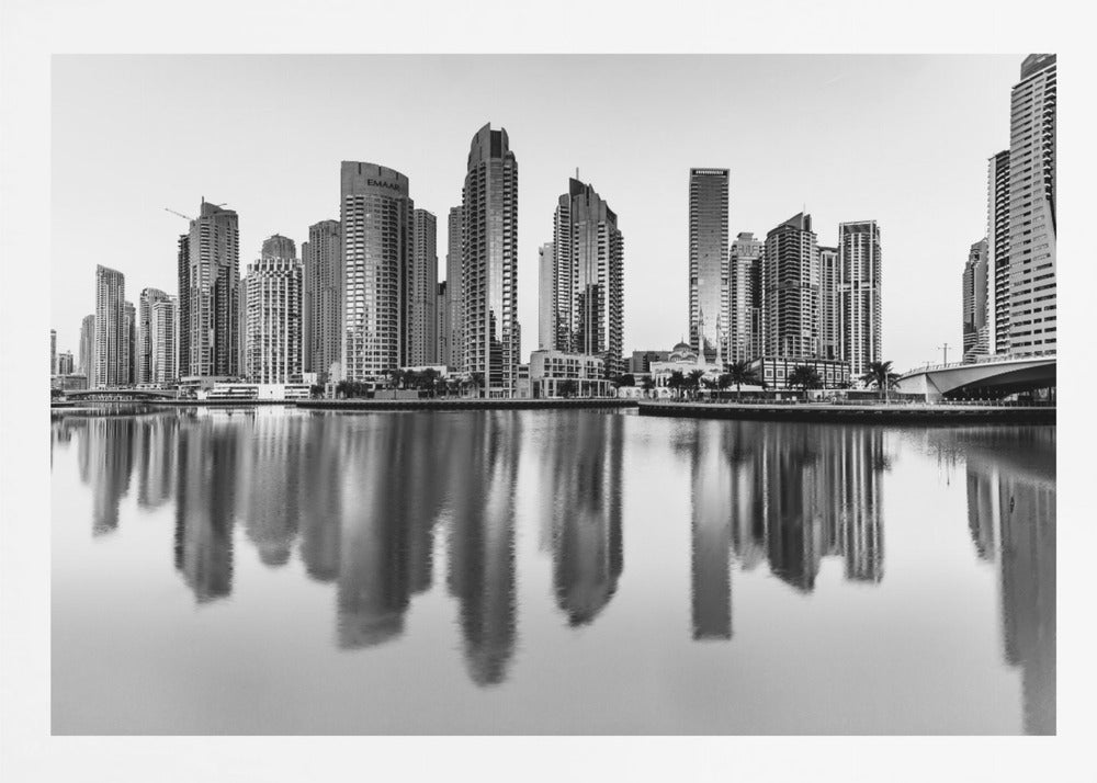 Dubai marina - Poster / Art Print
