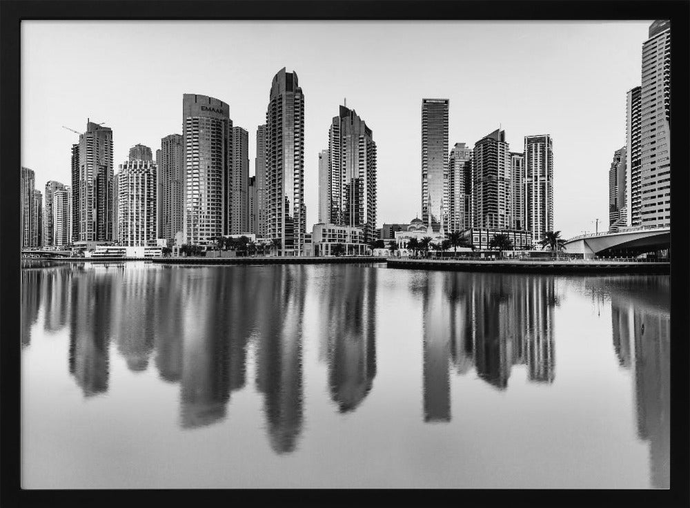 Dubai marina - Poster / Art Print