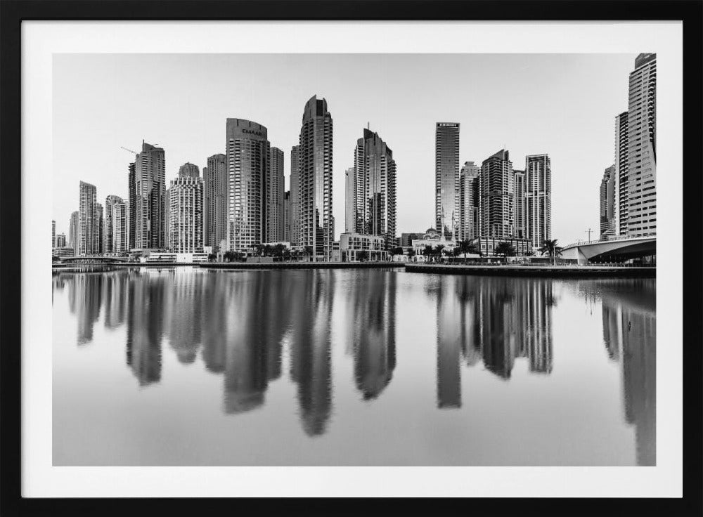 Dubai marina - Poster / Art Print