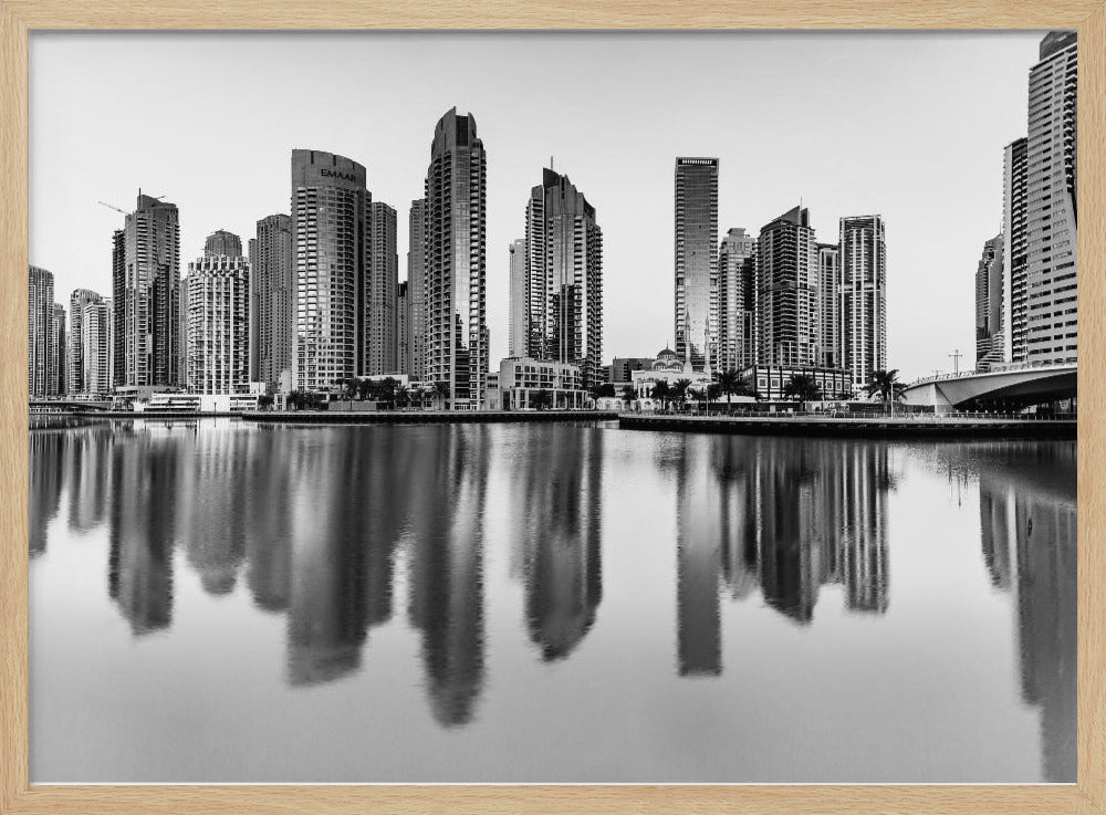 Dubai marina - Poster / Art Print
